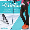 FlexSteps™ Telescopic Trekking Stick